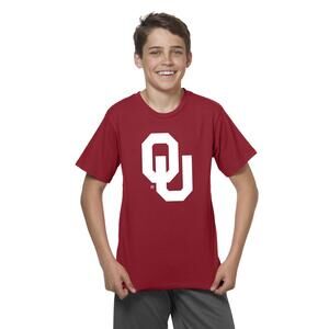 Little King Ncaa Boys Youth-Big Time Logo-Short Sleeve Tee-Team Colors